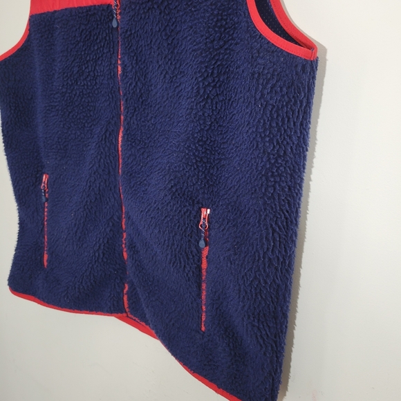 Vineyard Vines Performance Men's Puffer Polyester Vest Size XL Red Blue - Picture 4 of 13